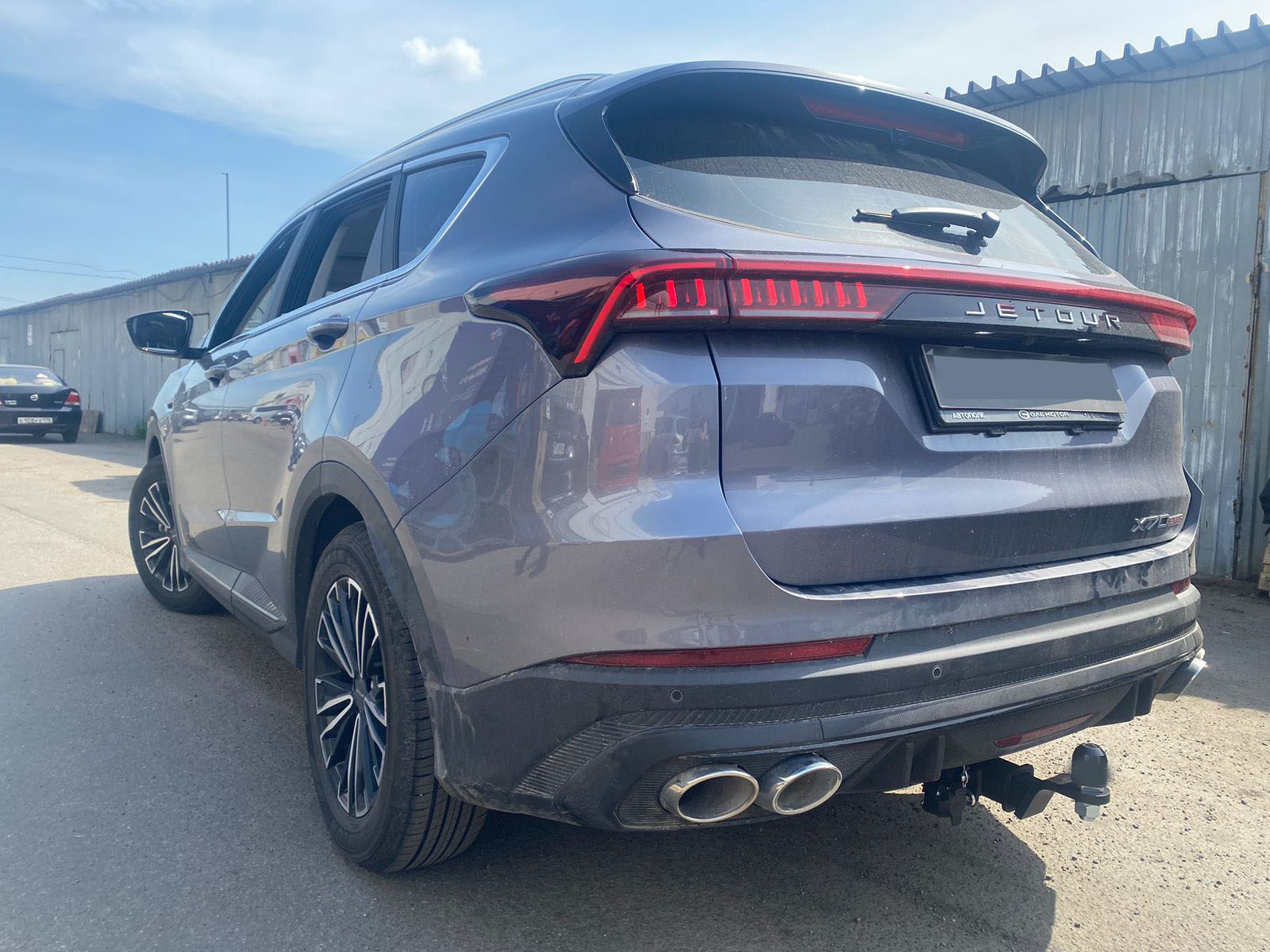 Фаркоп Pt group с типом шара E для Jetour X70 PLUS I Рестайлинг