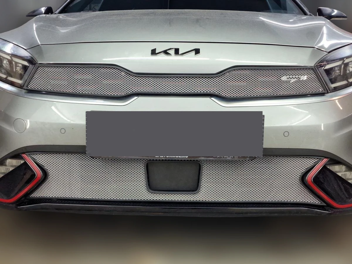 Комплект сеток chrome верх и низ для Kia K3 II Рестайлинг
