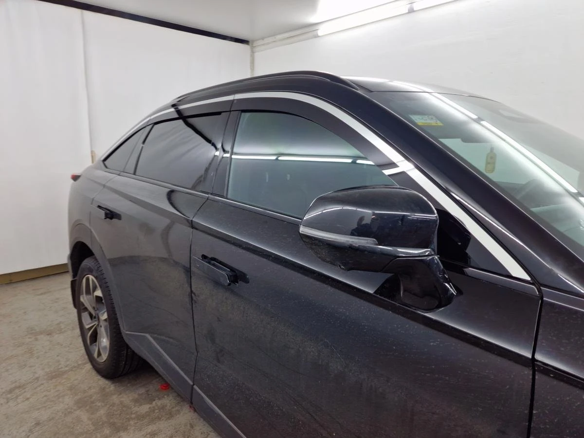 Дефлекторы окон 2D с хром накладками 6 шт. для Haval F7x II