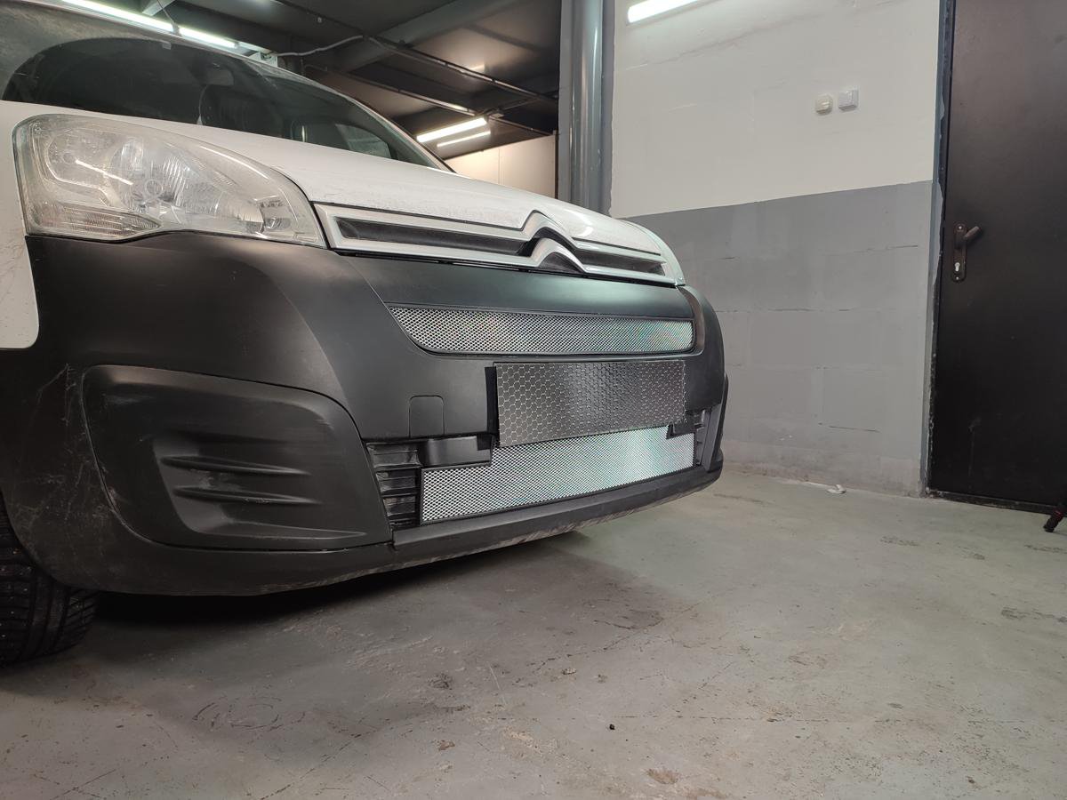 Защитная сетка радиатора низ для Citroen Berlingo II Рестайлинг 2