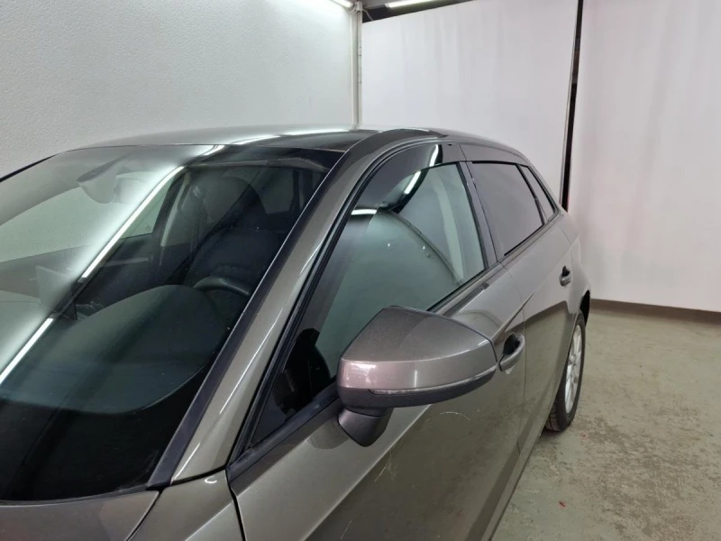 Дефлекторы окон 2D 6 шт (для кузова хэтчбек) для Audi A3 III (8V) Черные Стрелка 11 2D107-6.S11