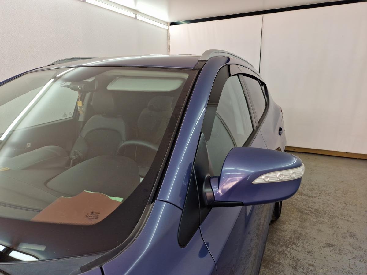 Дефлекторы окон 2D 6 шт. (под наклоном) для Hyundai ix35 I Рестайлинг