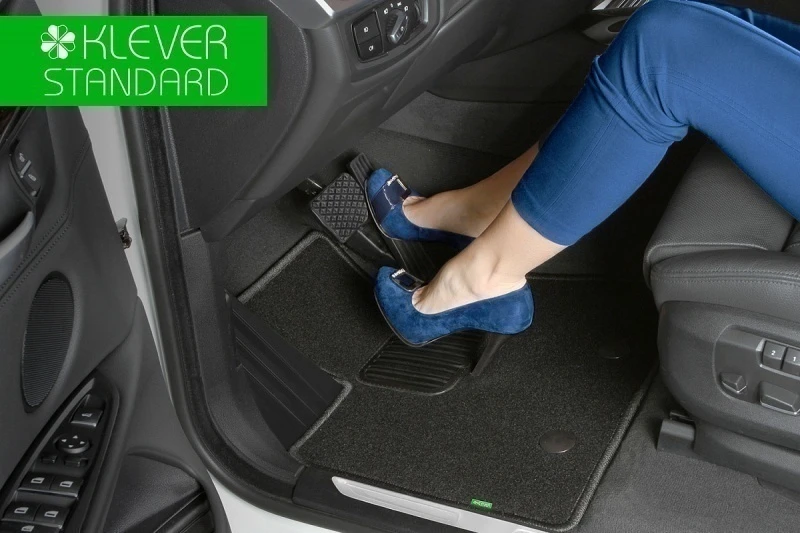 Коврики в салон Klever Standard 4шт для Jetour Dashing Черный Klever KLEVER0212700201210kh