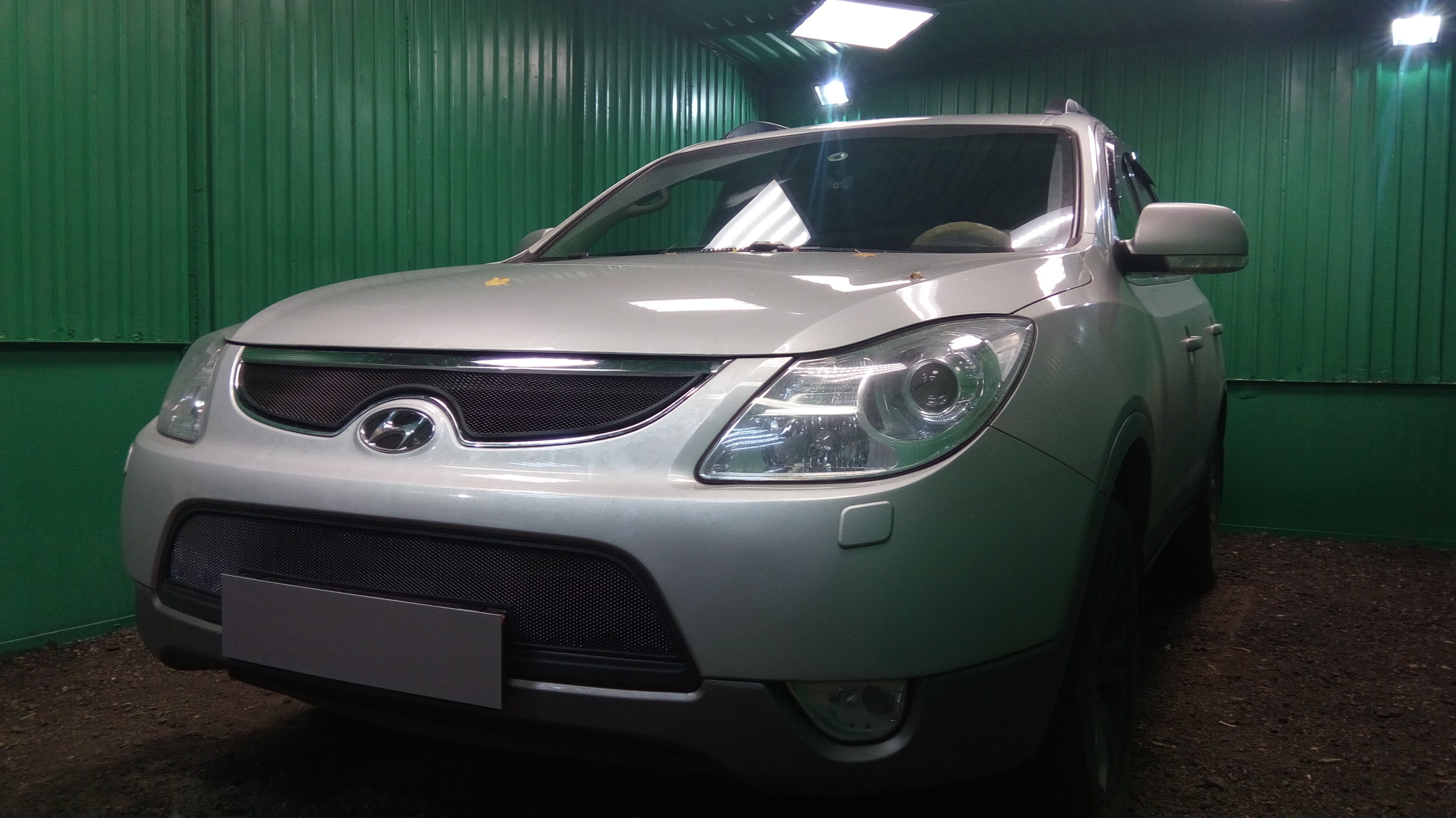 Защитная сетка радиатора верх для Hyundai ix55