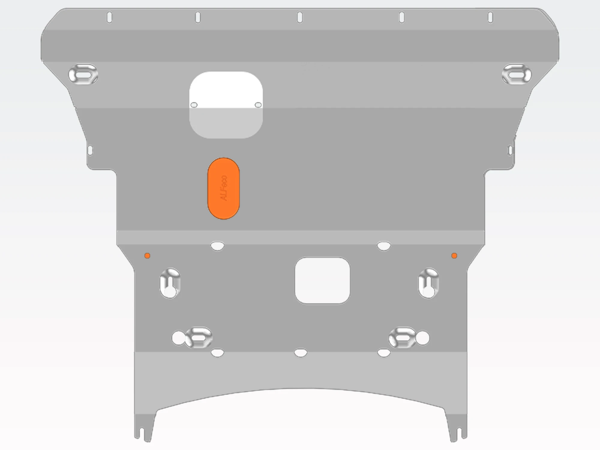 Защита картера и КПП для Geely EX5 EM-i  Alfeco ALF0839al