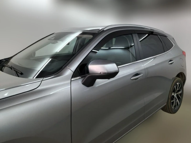 Дефлекторы окон 2D 6 шт для Haval Jolion I Черные Стрелка 11 2D037-6.S11