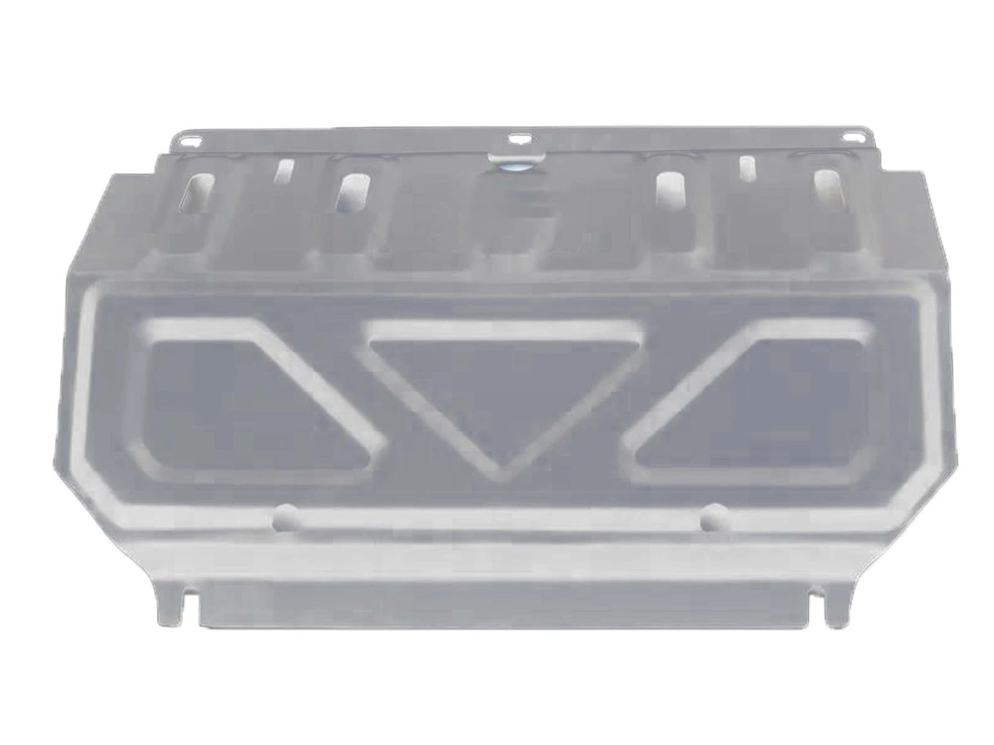 Защита радиатора для Mitsubishi L200 IV  Alfeco ALF14081AL4
