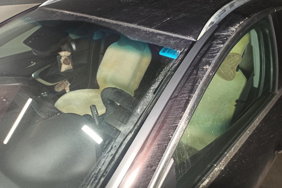 Дефлектор (водосток) лобового стекла (Сборка для России и Европы) для Opel Insignia I Рестайлинг