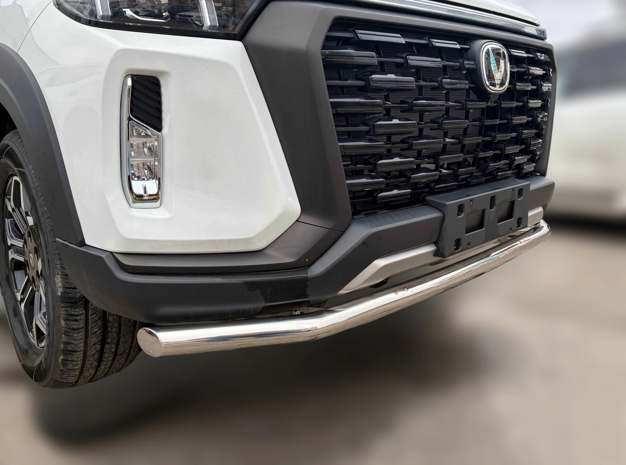 Защита переднего бампера d60 мм для Changan HUNTER PLUS  Юко CGHTP.22.01