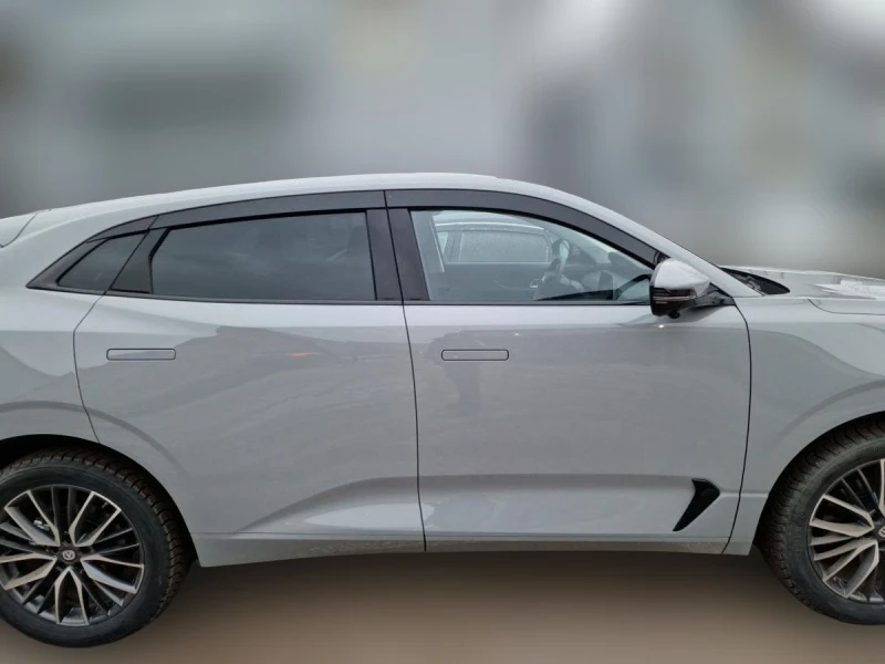 Дефлекторы окон 2D 6 шт для Changan UNI-K Черные Стрелка 11 2D056-6.S11