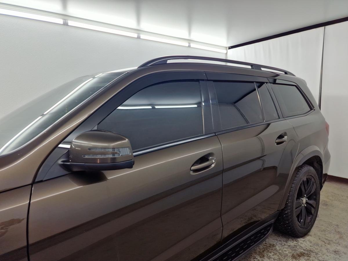 Дефлекторы окон 2D 6 шт для Mercedes-Benz GL-Класс II (X166)