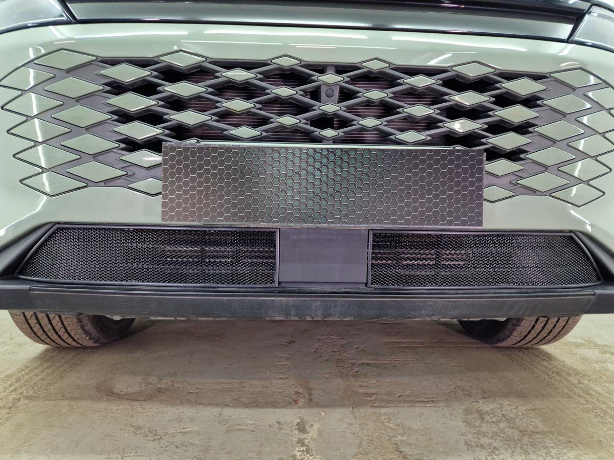 Защитная сетка радиатора низ 2 части для EXEED RX