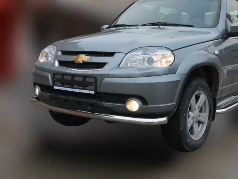 Защита переднего бампера d53 мм для Chevrolet Niva I Рестайлинг  Юко CVNV.10.01-1