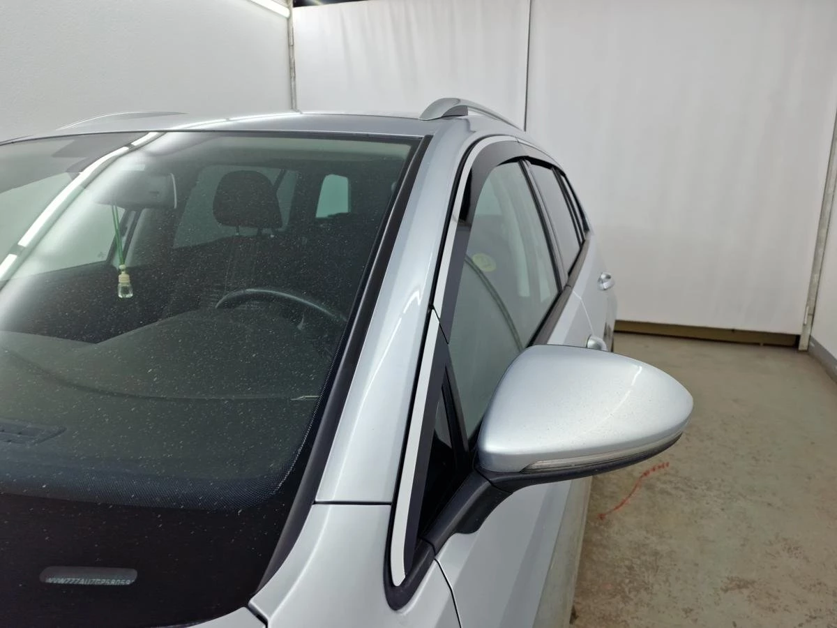 Дефлекторы окон 2D с хром накладками 8 шт. для Volkswagen Golf VII