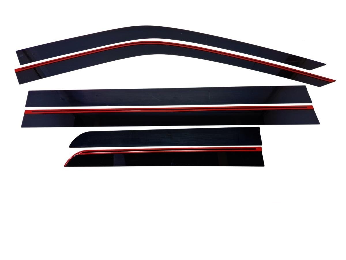 Дефлекторы окон 2D 6 шт. для Haval H9 II