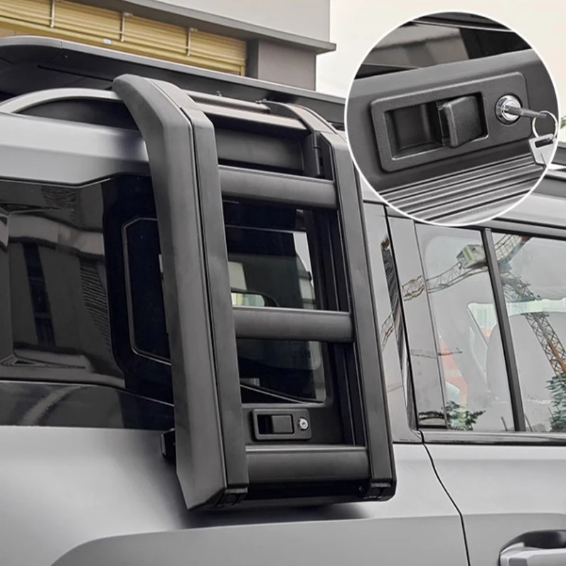 Боковая складная алюминиевая лестница для Jetour T2