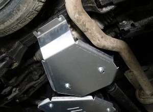Защита заднего редуктора для Hyundai Staria  ТСС ZKTCC00538
