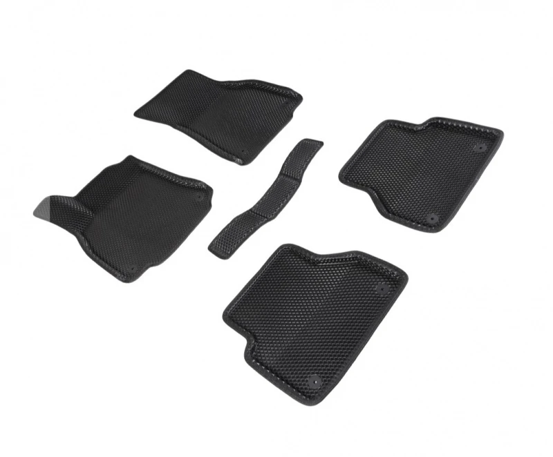 Коврики 3D EVA "РОМБ" для салона для Audi A6 V (C8) Черный Seintex 95264