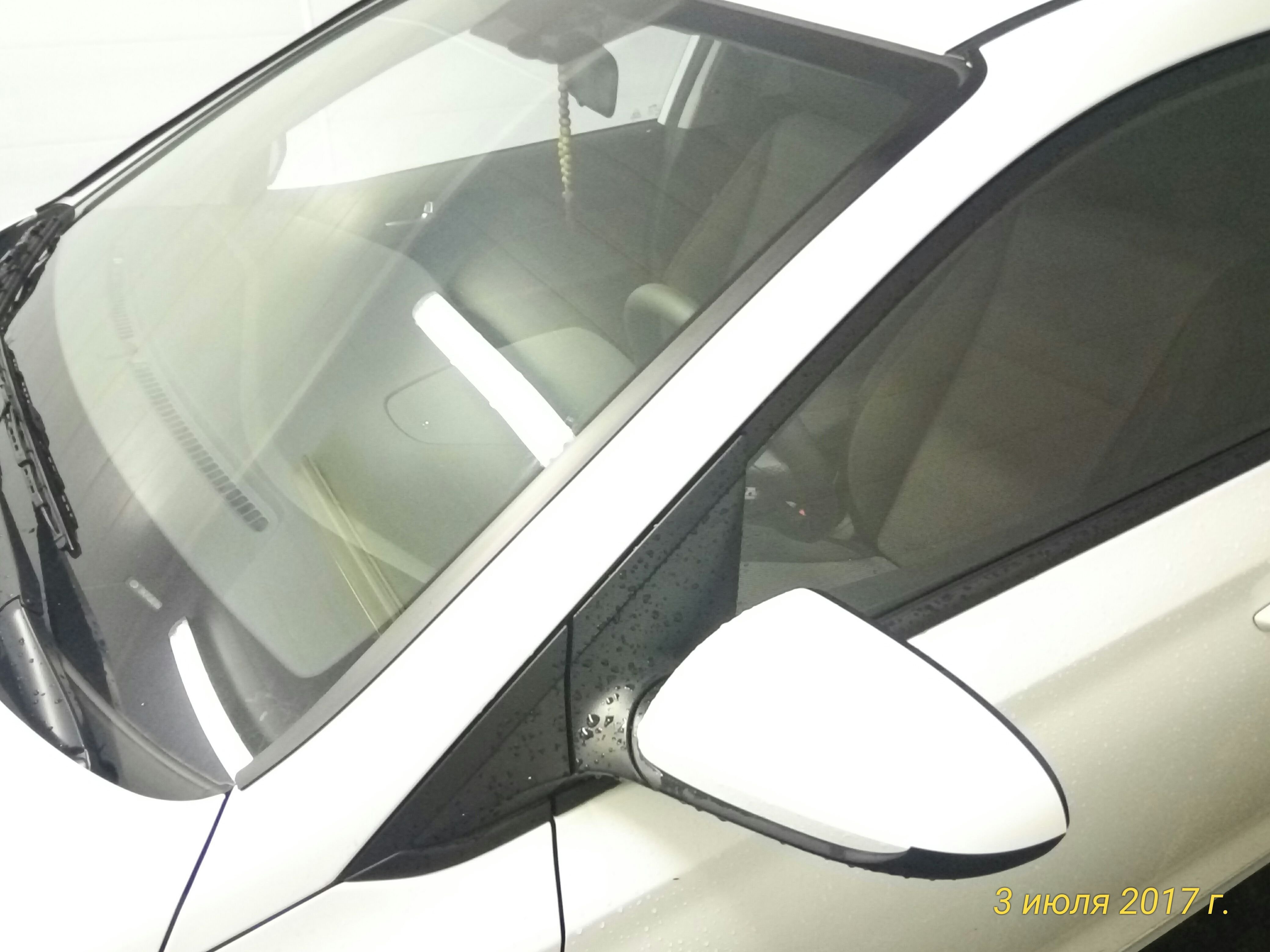 Дефлектор (водосток) лобового стекла для Hyundai Solaris II