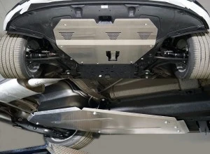 Защиты комплект (картер и КПП, бак) для Hyundai Tucson IV  ТСС ZKTCC00497K