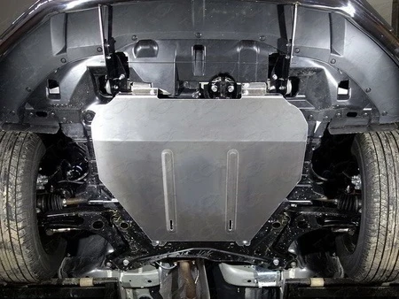 Защита топливного бака для Mitsubishi ASX I Рестайлинг 2  ТСС ZKTCC00333