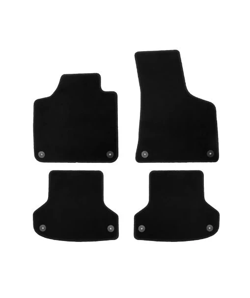 Коврики в салон Klever Econom 4шт для Jetour X70 PLUS I Рестайлинг Черный Klever KLEVER0112700401200k