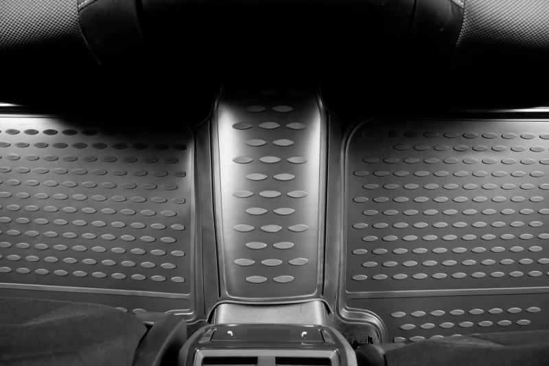 Коврики 3D в салон полиуретан 5шт (8 мест) для Honda Stepwgn V Рестайлинг Черный Element ELEMENT3DAN0436210k