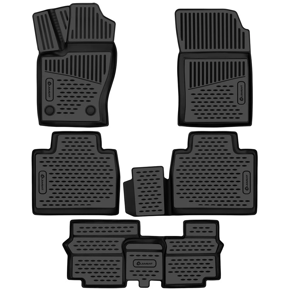 Коврики 3D в салон полиуретан 5 шт. для Haval H9 II