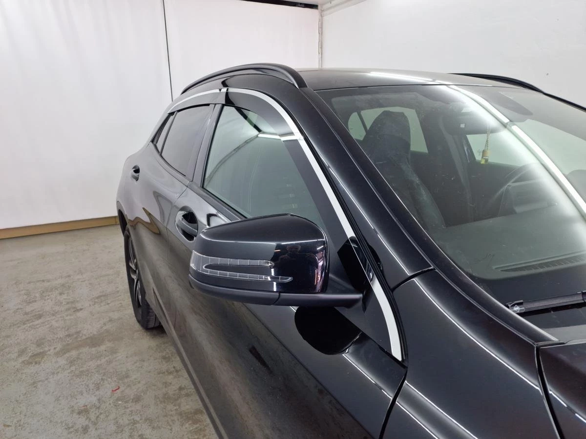 Дефлекторы окон 2D с хром накладками 4 шт. для Mercedes-Benz GLA I (X156)