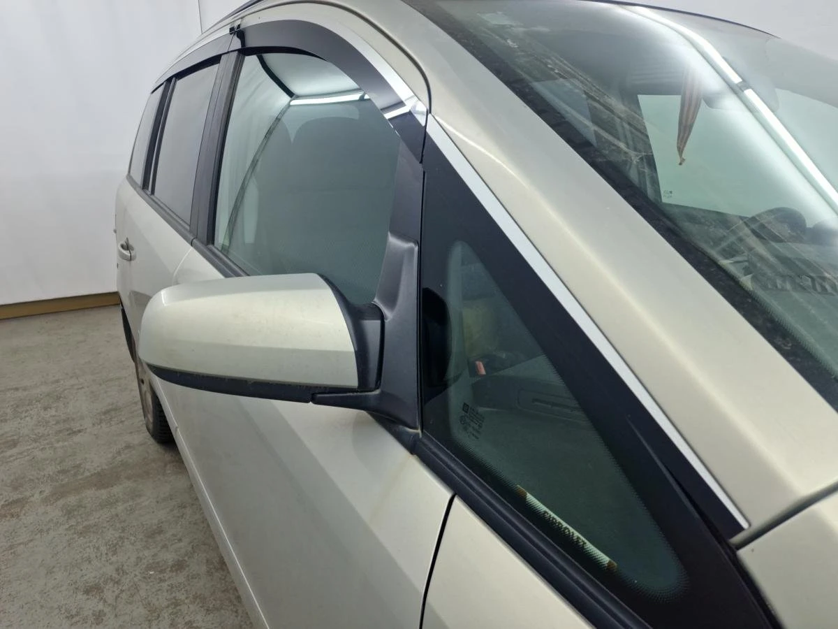 Дефлекторы окон 2D с хром накладками 8 шт. для Opel Zafira B Рестайлинг