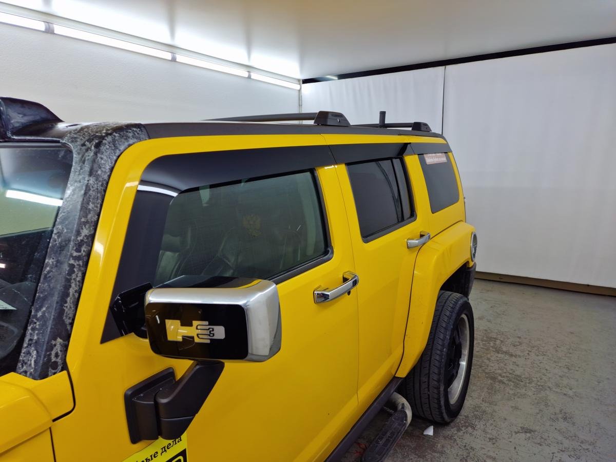 Дефлекторы окон 2D 6 шт. для Hummer H3