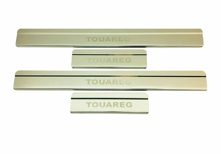 Накладки на пороги из нержавеющей стали 4шт. для Volkswagen Touareg II