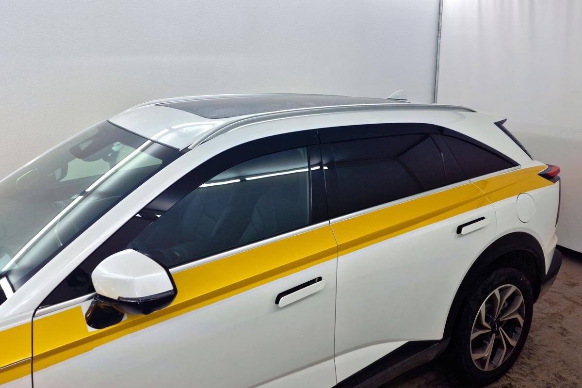 Дефлекторы окон 2D 6 шт. для Haval F7 II