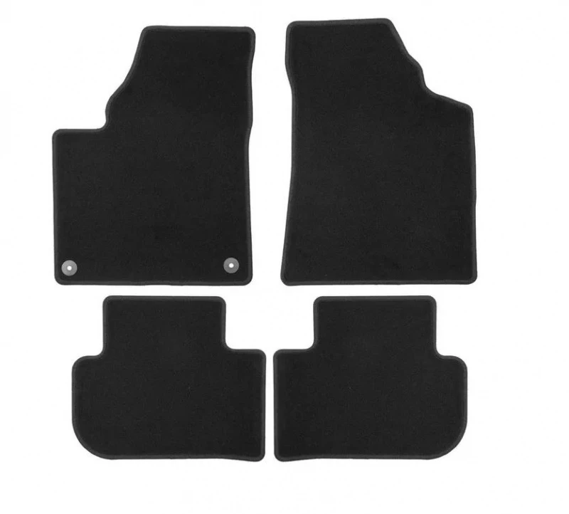 Коврики в салон Klever Econom 4шт для Geely Monjaro Черный Klever KLEVER0107503001200k