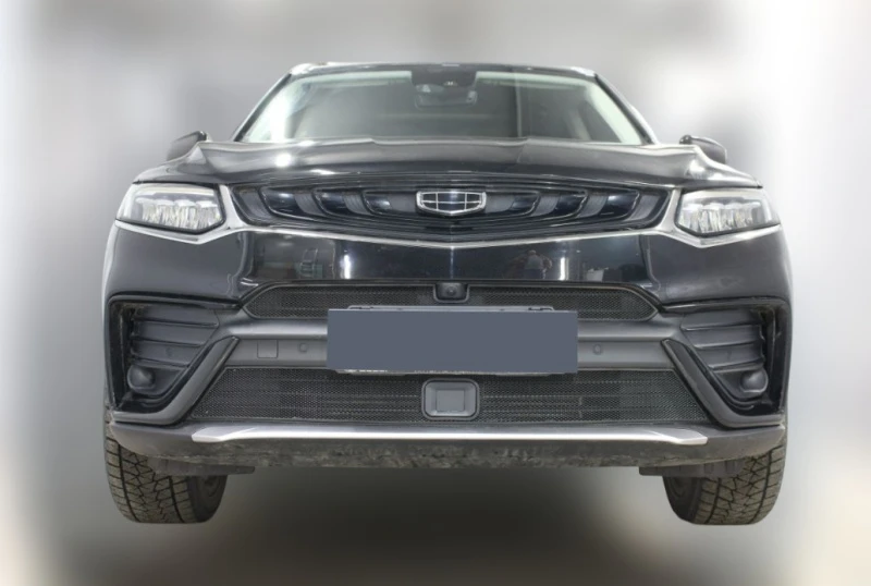 Комплект сеток black верх с камерой и низ с датчиками для Geely Tugella I Черный Стрелка 11 GTUG20.top.black-GTUG20.bot.black