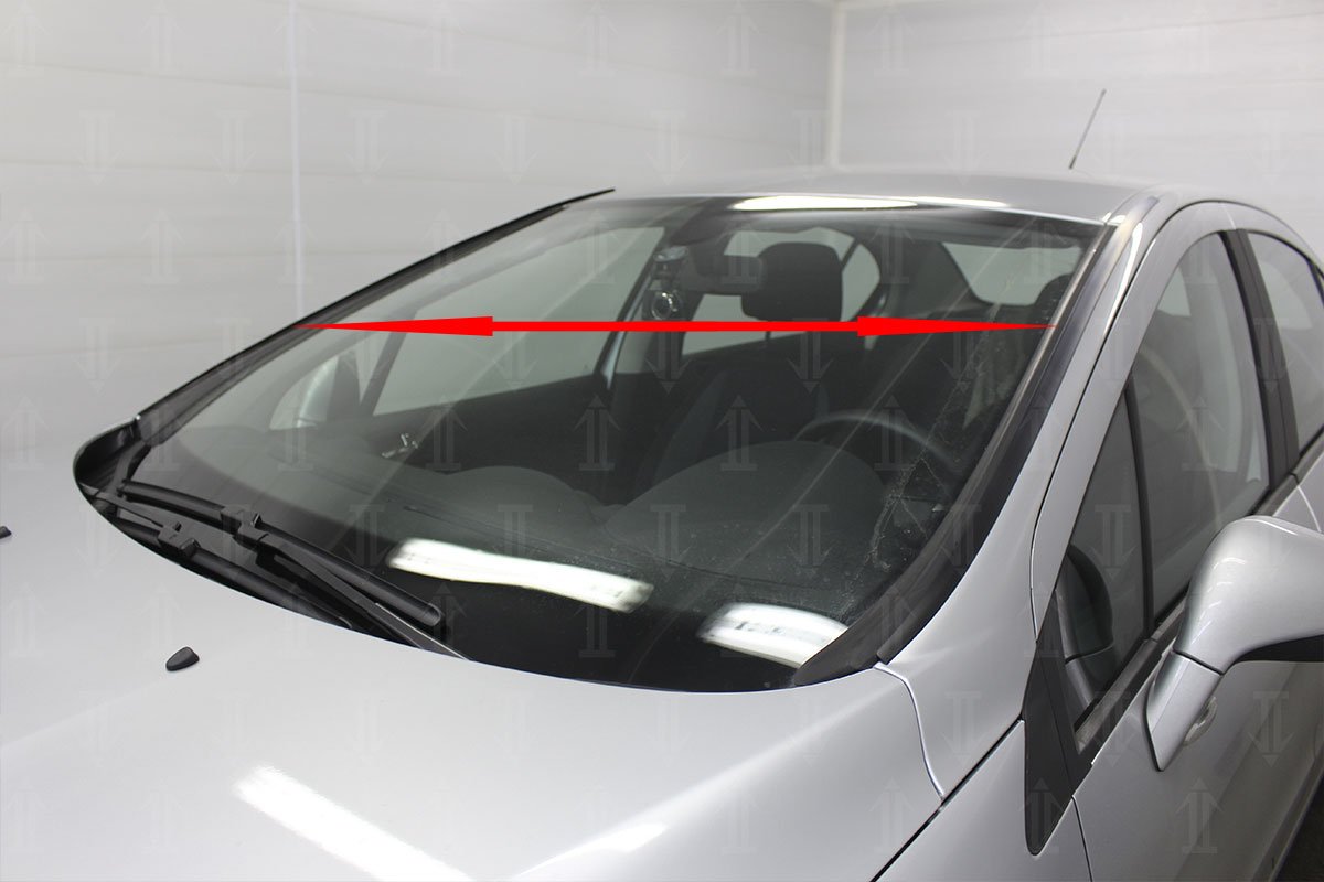 Дефлектор (водосток) лобового стекла для Peugeot 408 I