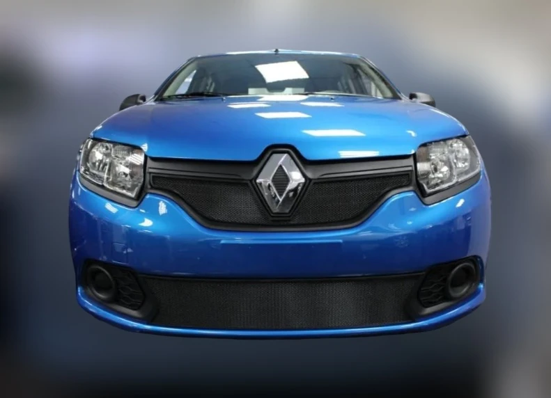 Комплект сеток black верх и низ (Access, Confort) для Renault Logan II