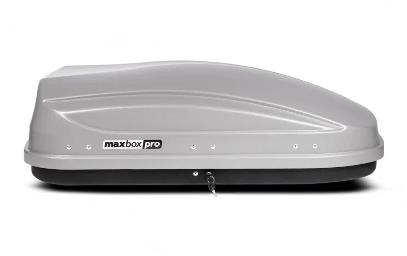 Автобокс MaxBox PRO 430 (малый) двустороннее открывание Серый