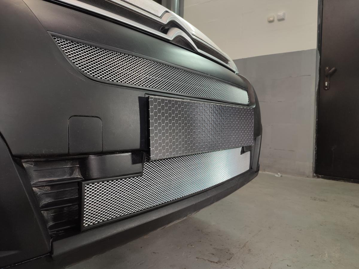 Защитная сетка радиатора низ для Citroen Berlingo II Рестайлинг 2