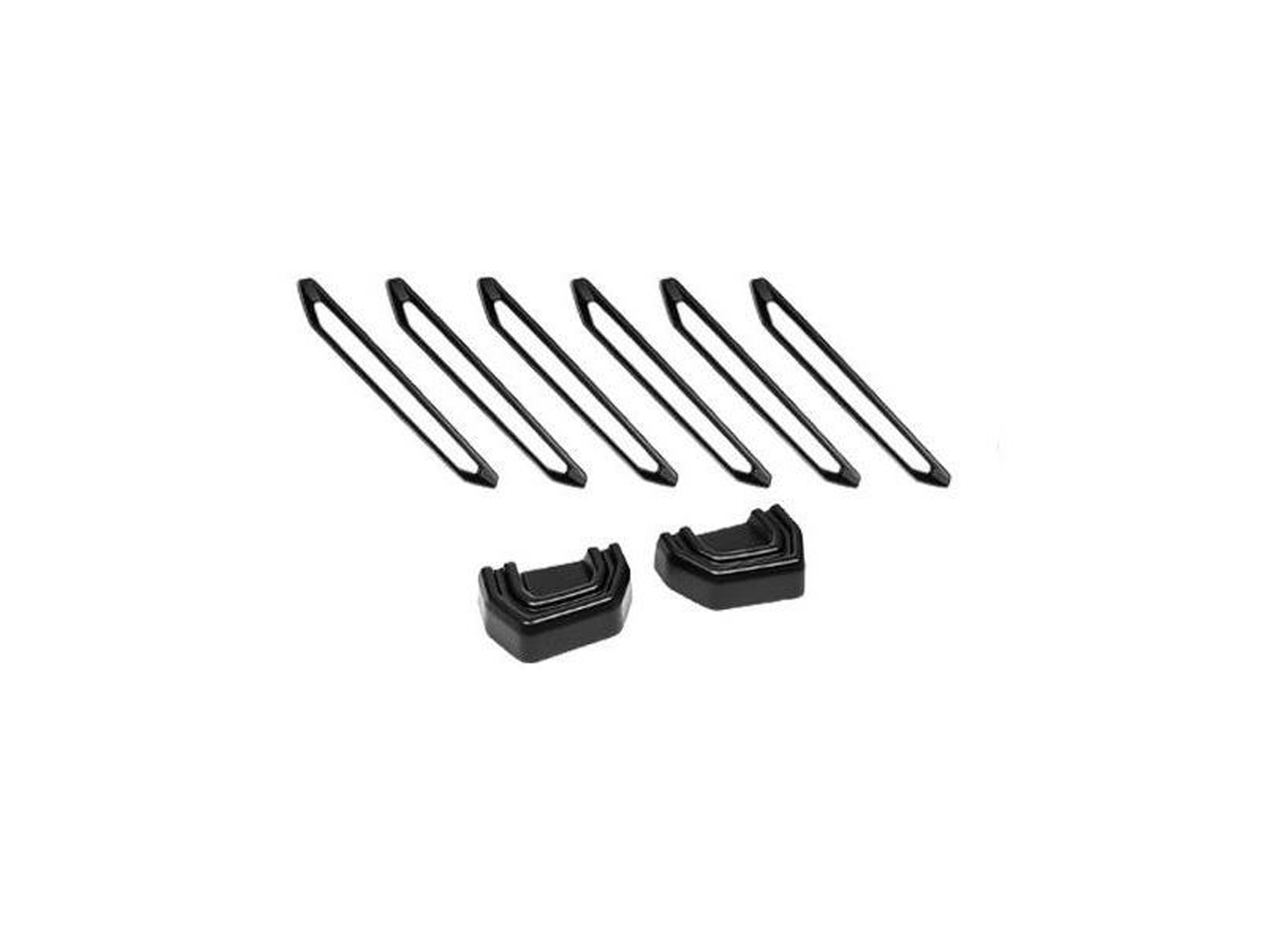 Заглушка на рейлинги и передние крюки для Jetour T2