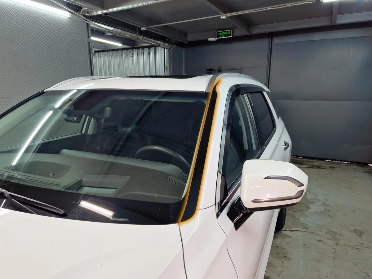 Водосток лобового стекла Премиум для Hyundai Palisade I