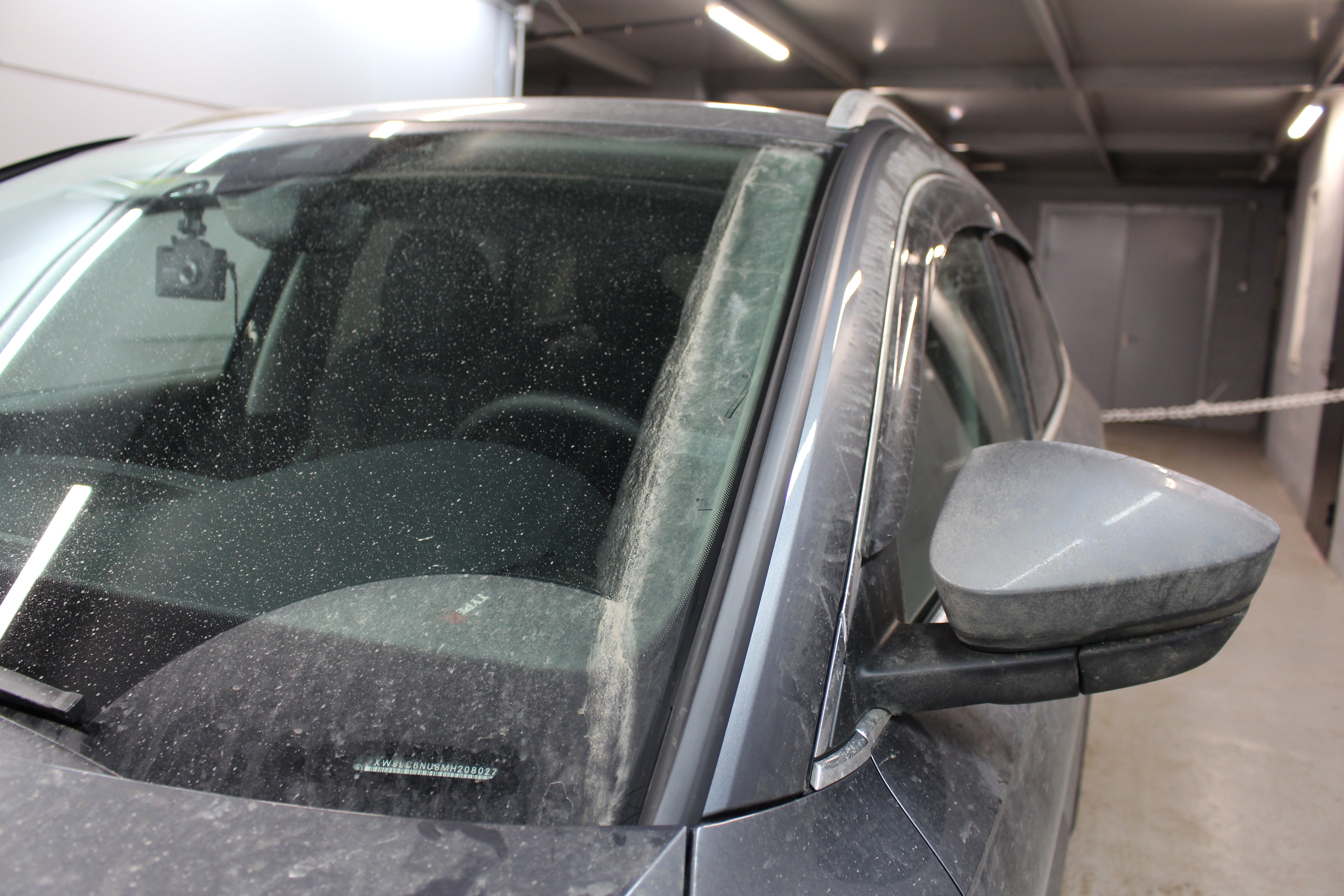 Дефлектор (водосток) лобового стекла для Skoda Karoq I