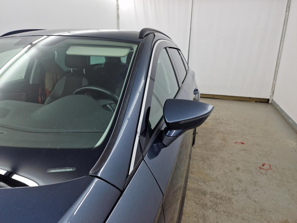 Дефлекторы окон 2D с хром накладками 8 шт. для SEAT Leon III Рестайлинг