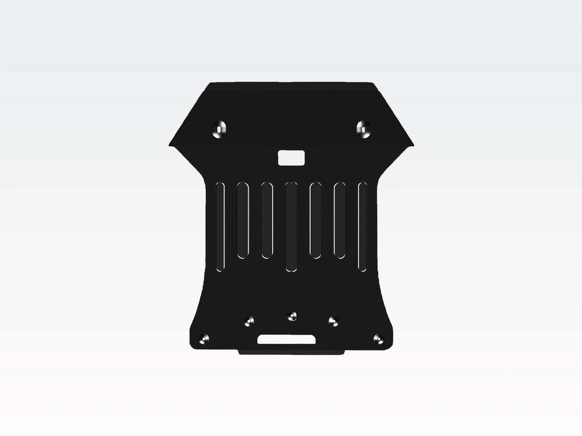 Защита радиатора и картера для BMW X3 II (F25) Рестайлинг Черный