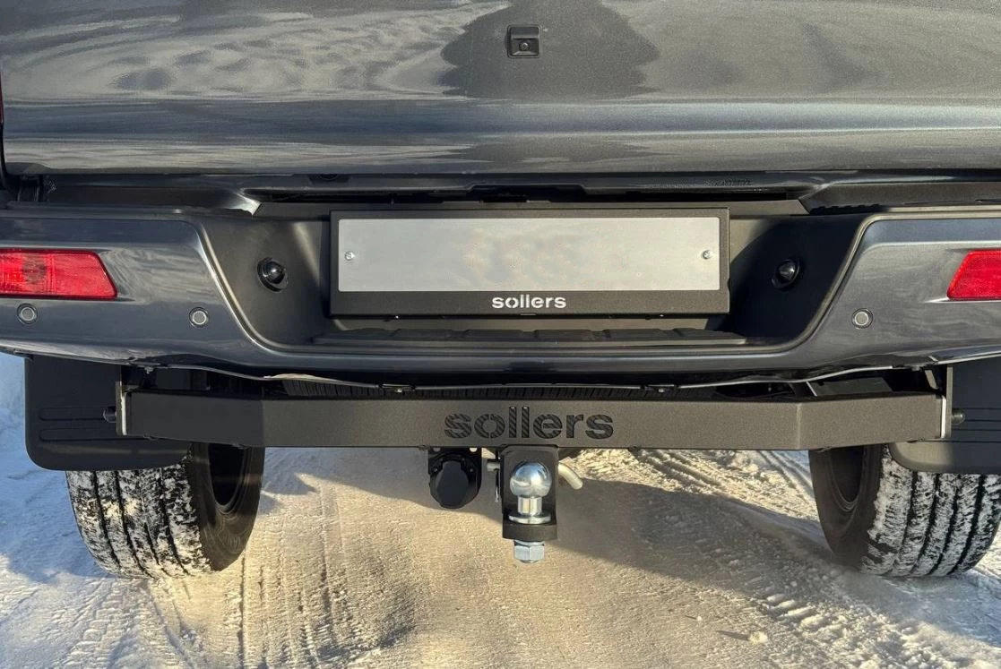 Фаркоп с типом шара E нерж. Black для Sollers ST8