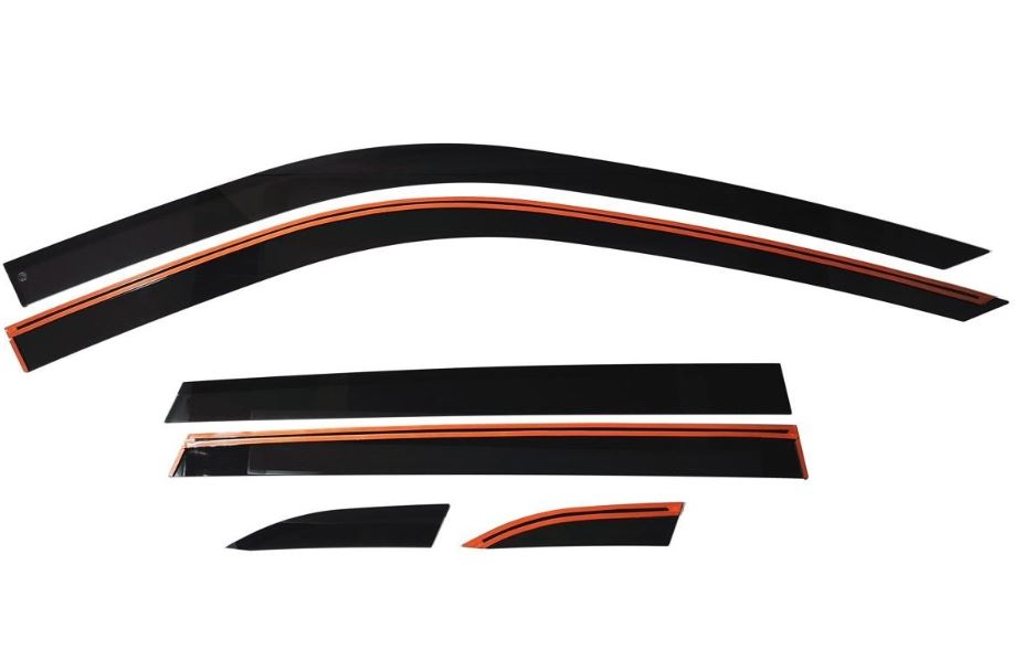 Дефлекторы окон 2D 6 шт для Changan CS35PLUS I Рестайлинг