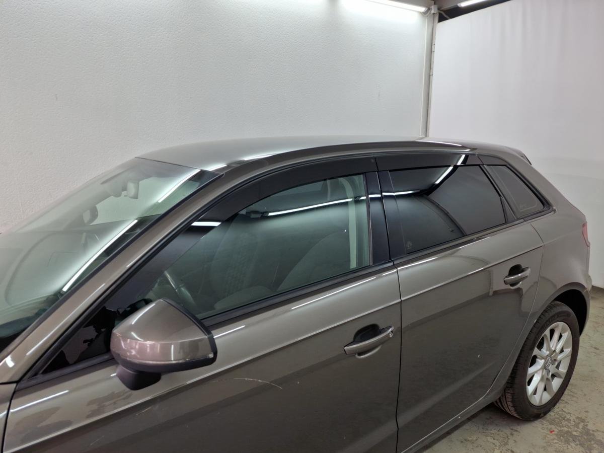 Дефлекторы окон 2D 6 шт (для кузова хэтчбек) для Audi A3 III (8V)