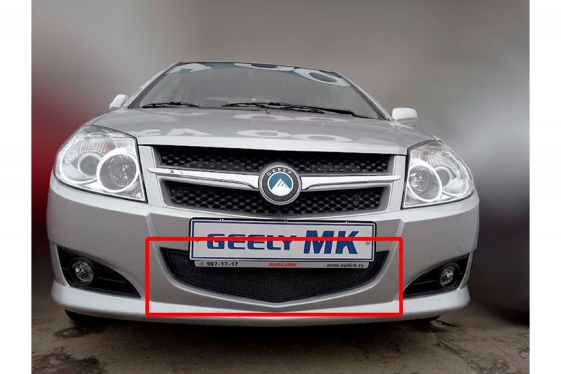 Защитная сетка радиатора для Geely MK I Черный Стрелка 11 GMK.black