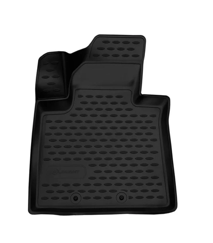 Коврик 3D в салон полиуретан Черный