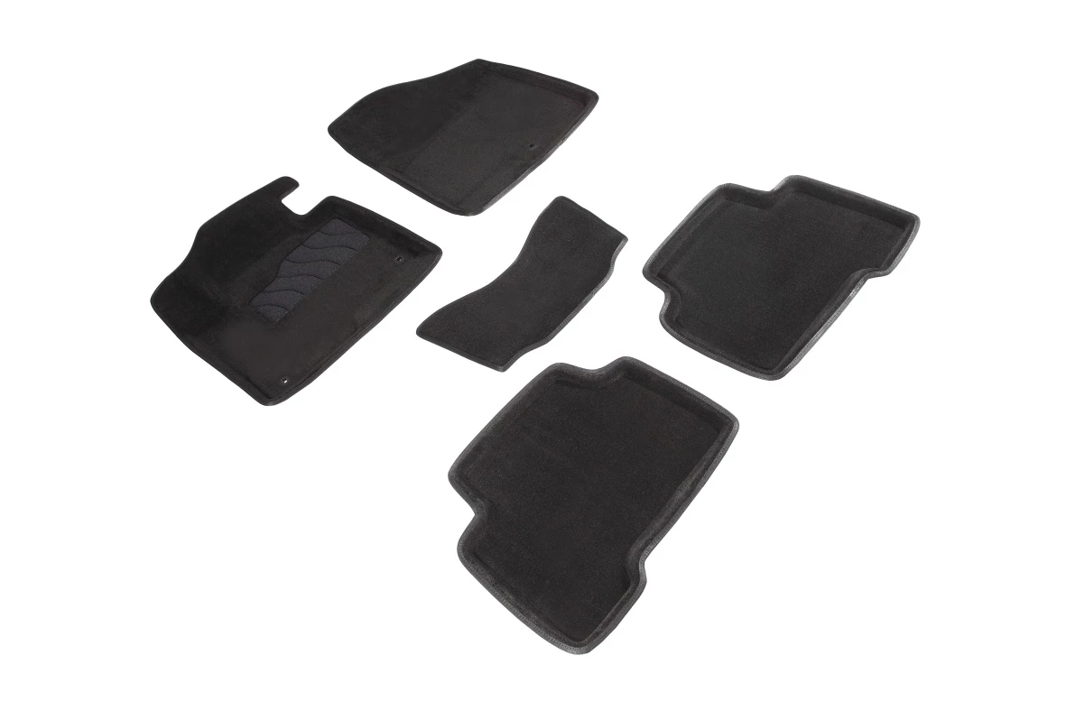 Коврики 3D ВОРС в салон для Hyundai Santa Fe III Рестайлинг